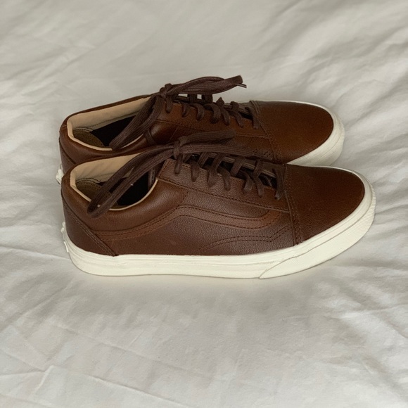 leather vans size 7